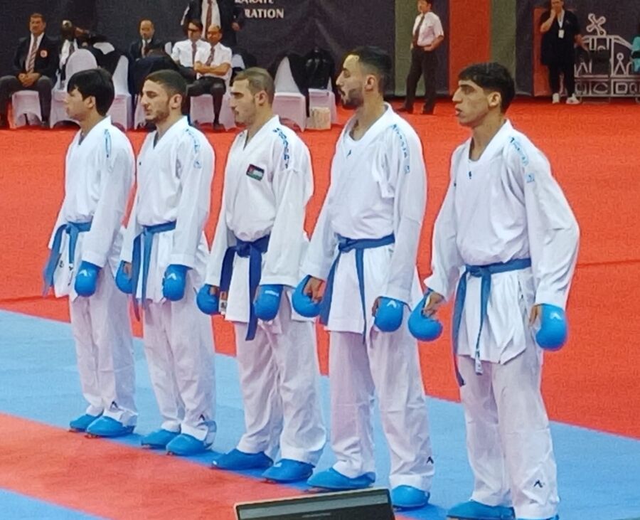 نشامى الكراتيه إلى نهائي بطولة العالم