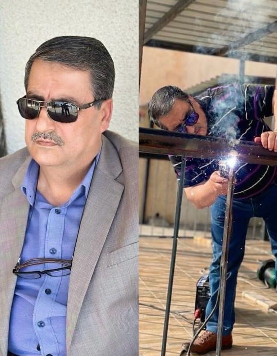 محمود الشياب مدير مدرسة عمار بن