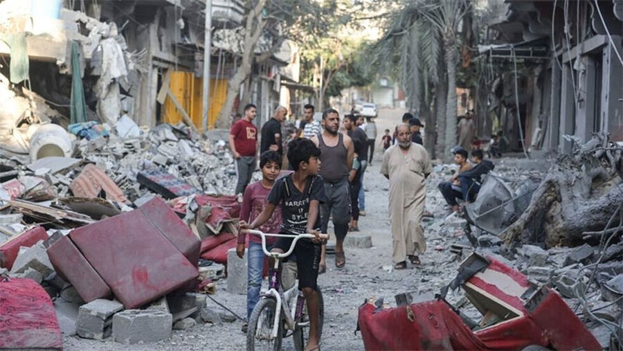 هكذا بدت غزة بعد 26 يوما