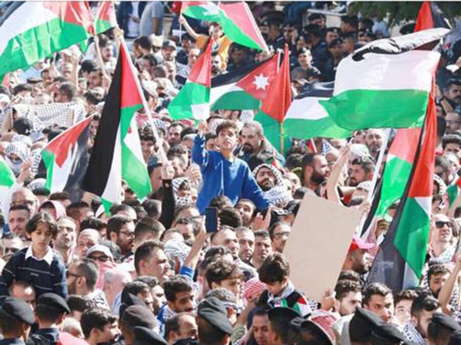 المسيرات التضامنية مع غـزة تعم الأردن