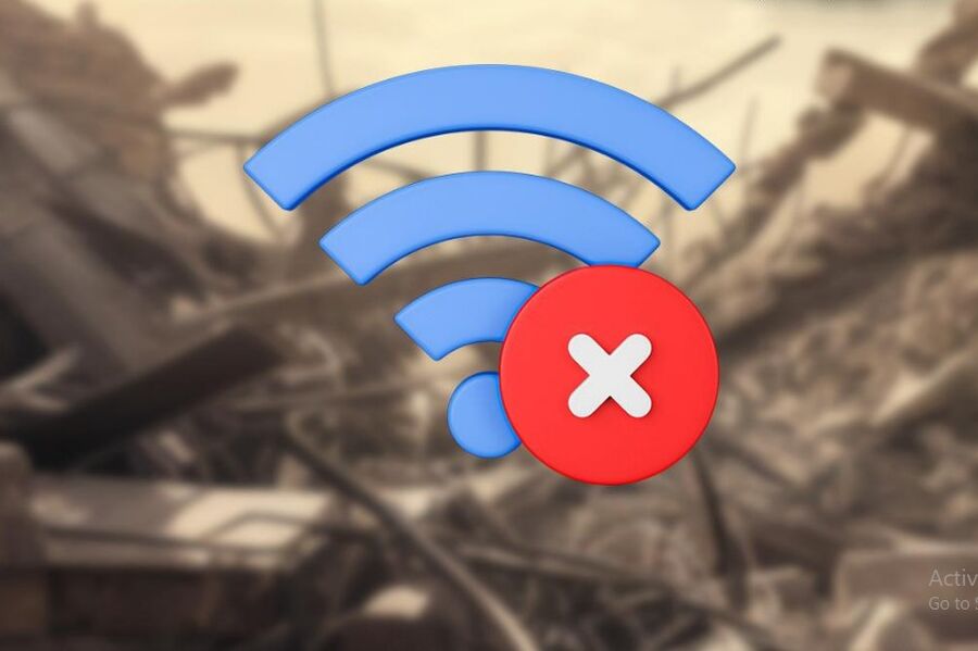 انقطاع كامل لكل خدمات الاتصالات والإنترنت