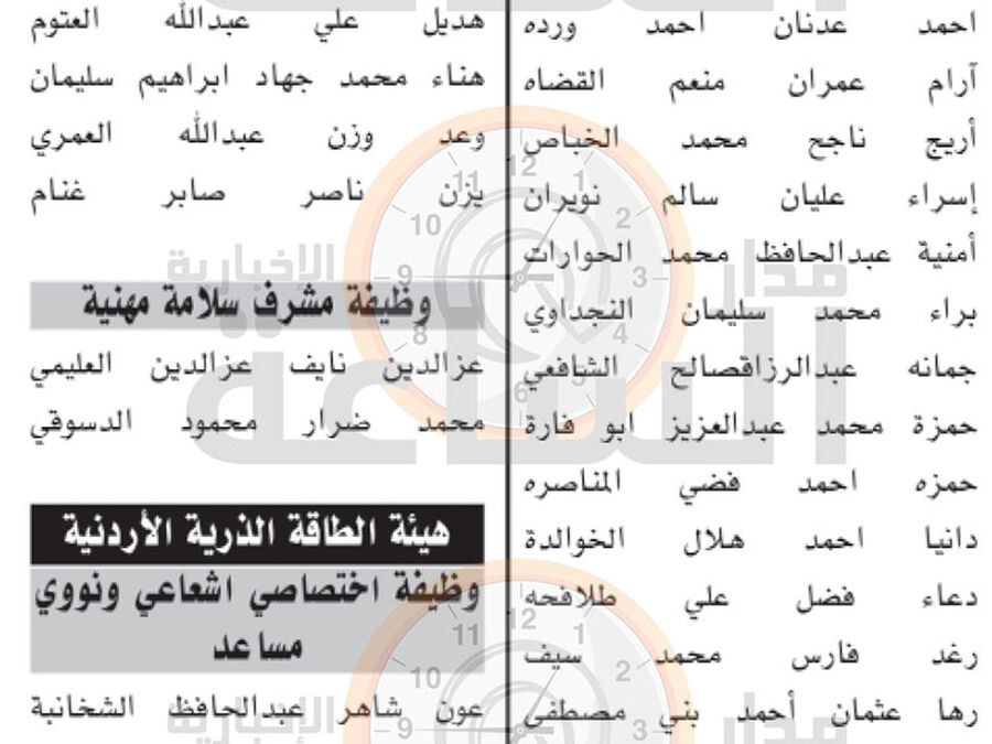 جامعتان ومؤسستان حكوميتان تدعوان أردنيين لامتحانات