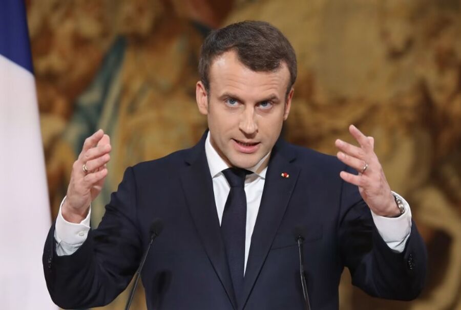 الرئيس الفرنسي: على إسرائيل التوقف عن