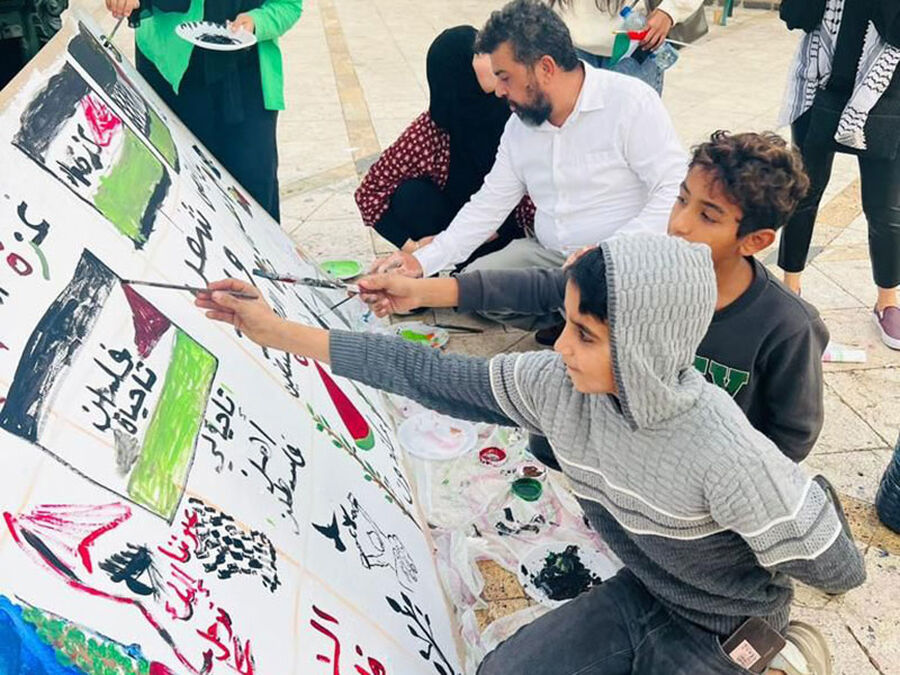 جمعية وصل للتعاون الانساني وبدعم وحضور