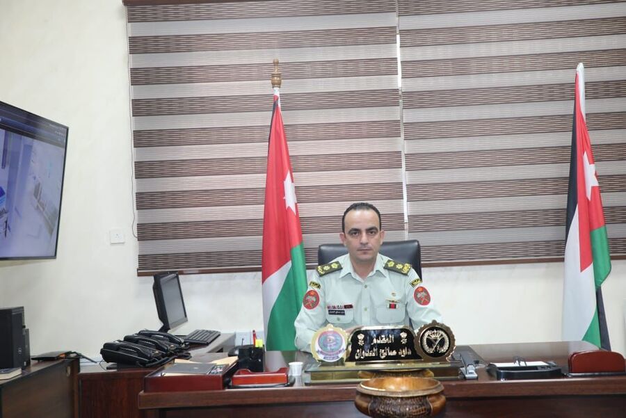 المقدم داود العدوان.. مبارك الترفيع