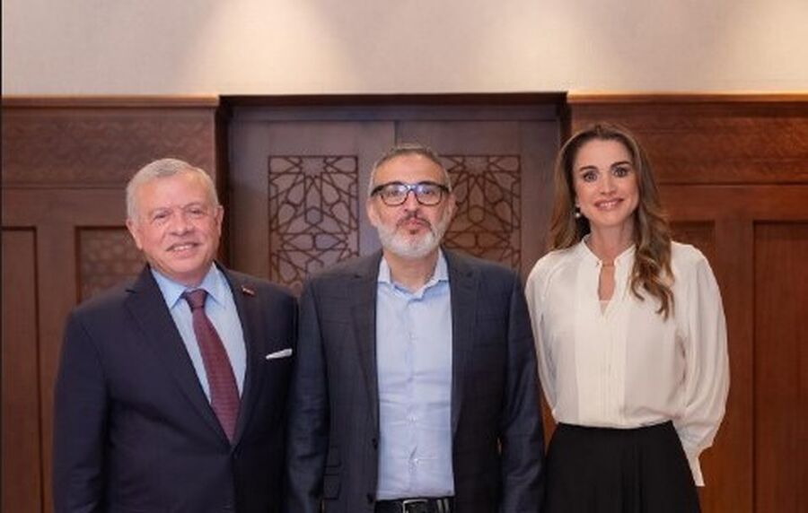 الملكة رانيا: مع جلالة سيدنا في