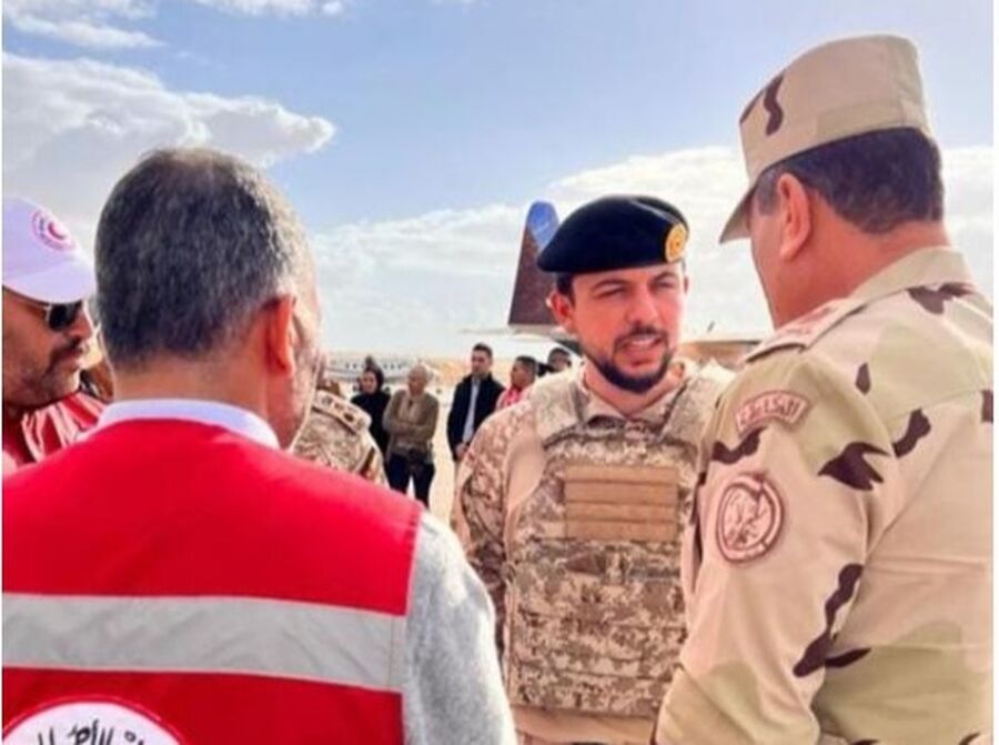 الميثاق الوطني: وصول ولي العهد للعريش