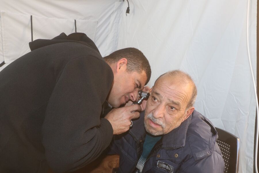 المستشفى الميداني الأردني الخاص نابلس1 يباشر