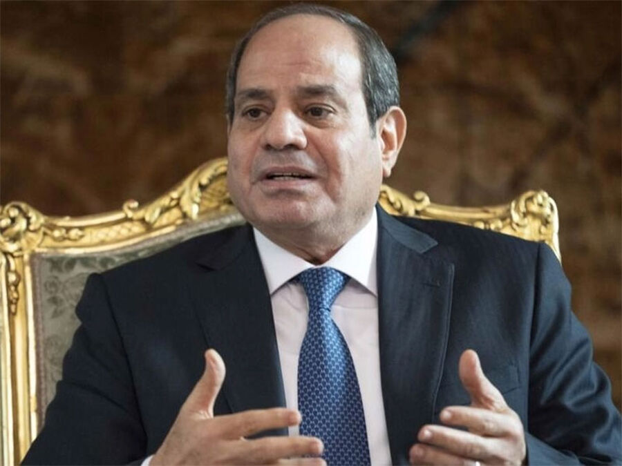 السيسي: إحياء مسار حل الدولتين فكرة