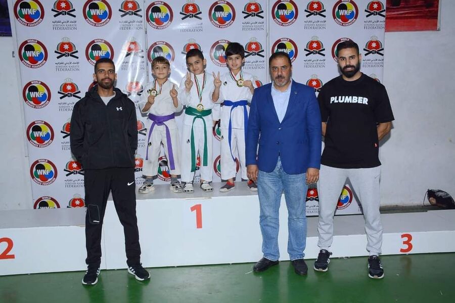 احمد موسى العبداللات بطلا في بطولة