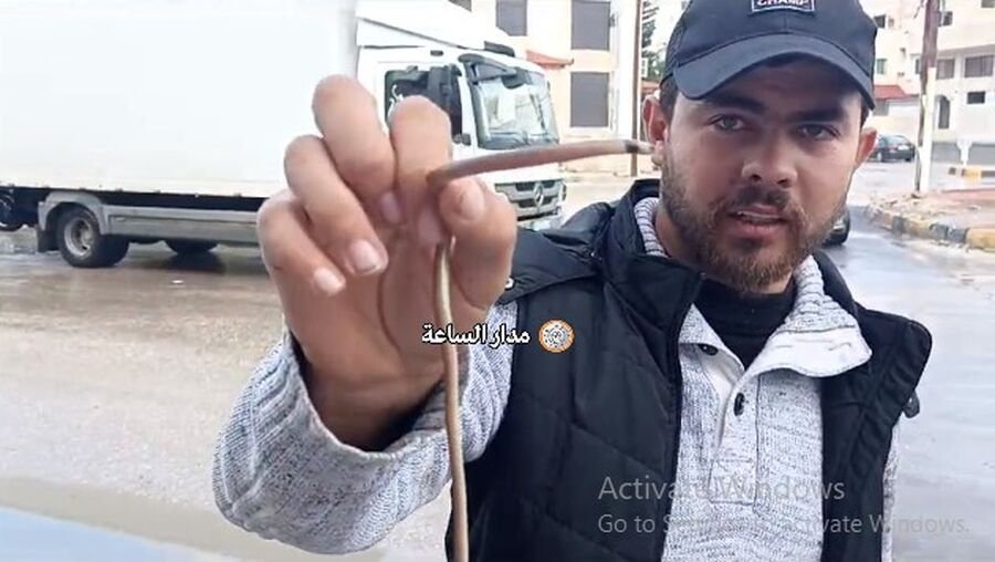 الرأس الأسود داخل محل في اربد..