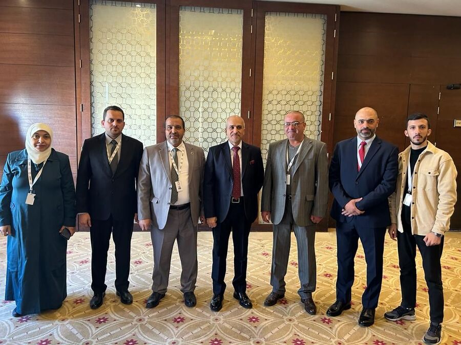 جامعة الزرقاء تشارك بمؤتمر الرؤيا الإلكترونية