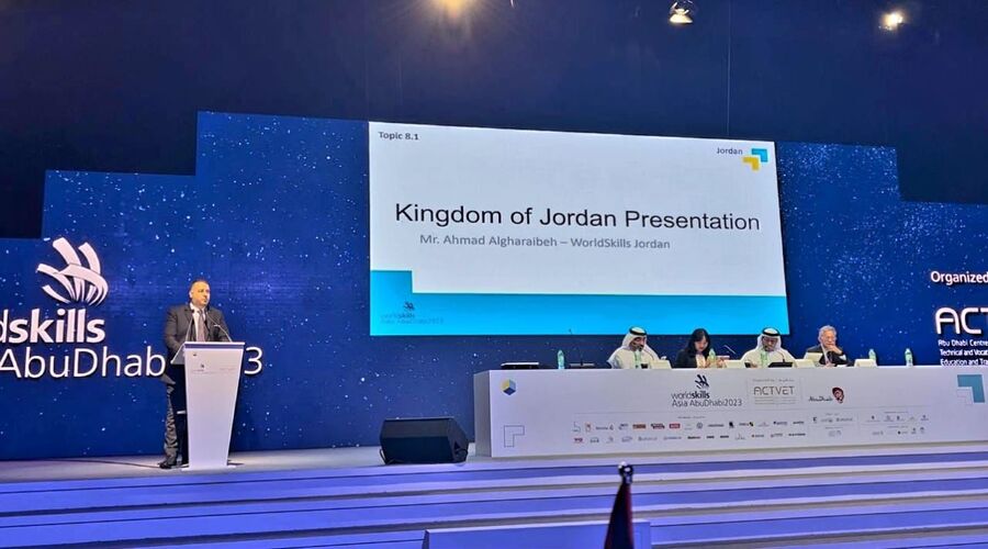 انضمام الأردن لمنظمتي المهارات ومهارات آسيا
