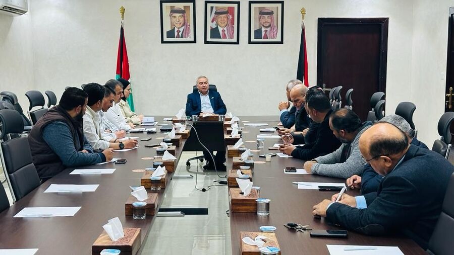 البريزات يلتقي ممثلي لجان المجلس الاستشاري