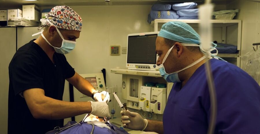 6817 فلسطينيا يراجعون المستشفى الميداني الاردني