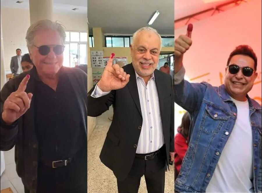 النجوم يشاركون في الانتخابات الرئاسية في