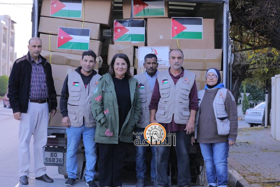العين خولة العرموطي تسير القافلة السادسة