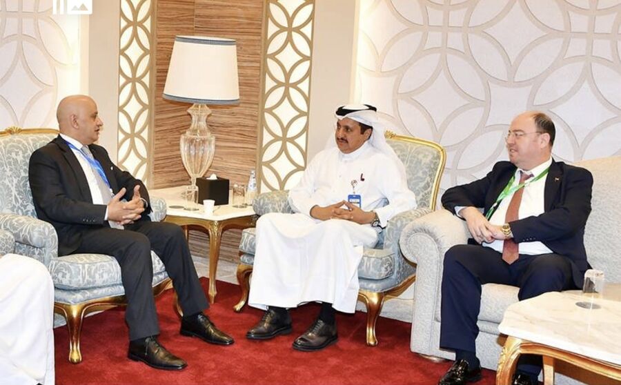 غرفتا تجارة الأردن وقطر تبحثان تعزيز