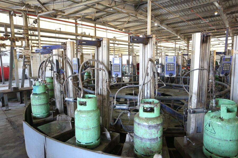 المصفاة: تدشين 4 وحدات لغسيل إسطوانات