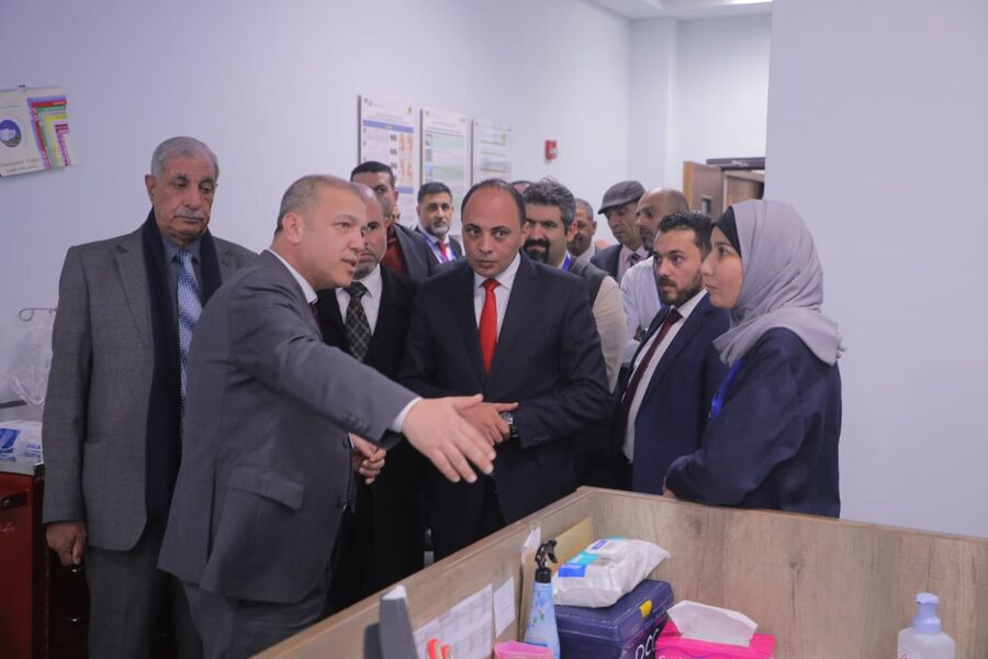 الصحة النيابية تطلع على واقع الخدمات