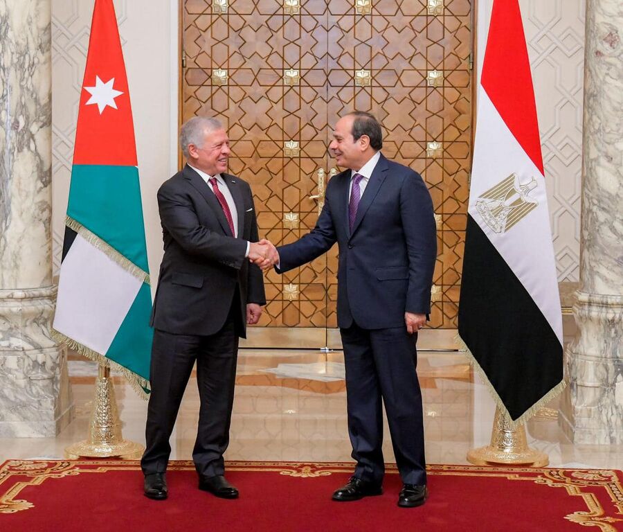 تفاصيل قمة الملك عبدالله الثاني والسيسي