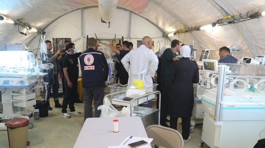 إحصائية لجهود المستشفيات الميدانية الأردنية في