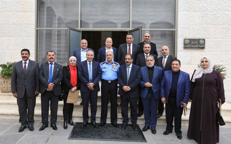 كتلة العدالة النيابية تزور مديرية الأمن