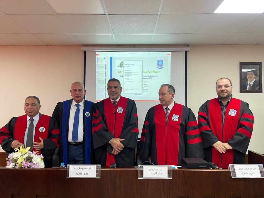 محمد عربيات يحصل على الماجستير.. الف