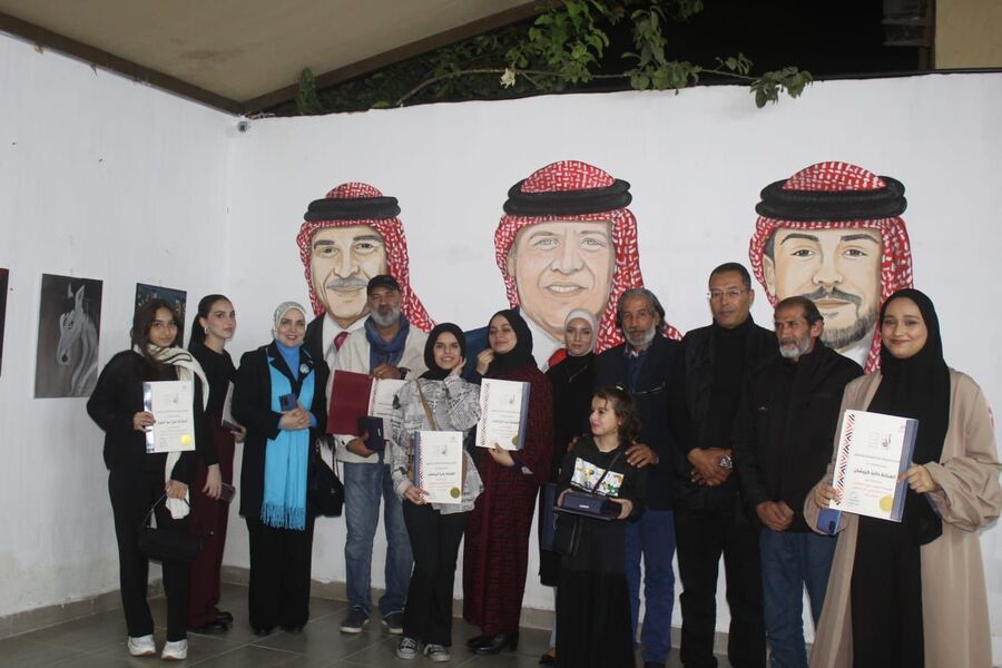 اختتام مخيم أيلة للفن التشكيلي في