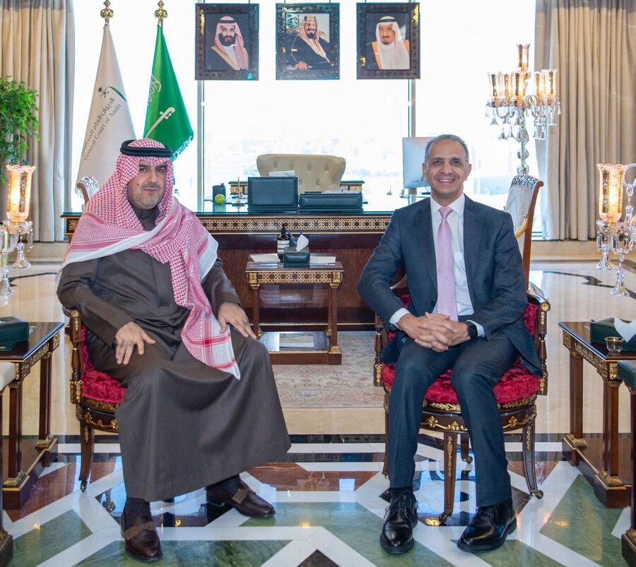 رئيس ديوان المحاسبة يلتقي نظيره السعودي