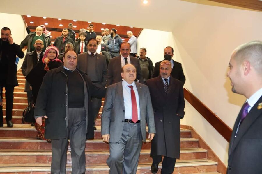 انتخاب الدكتور بركات عوجان أمينا عاما