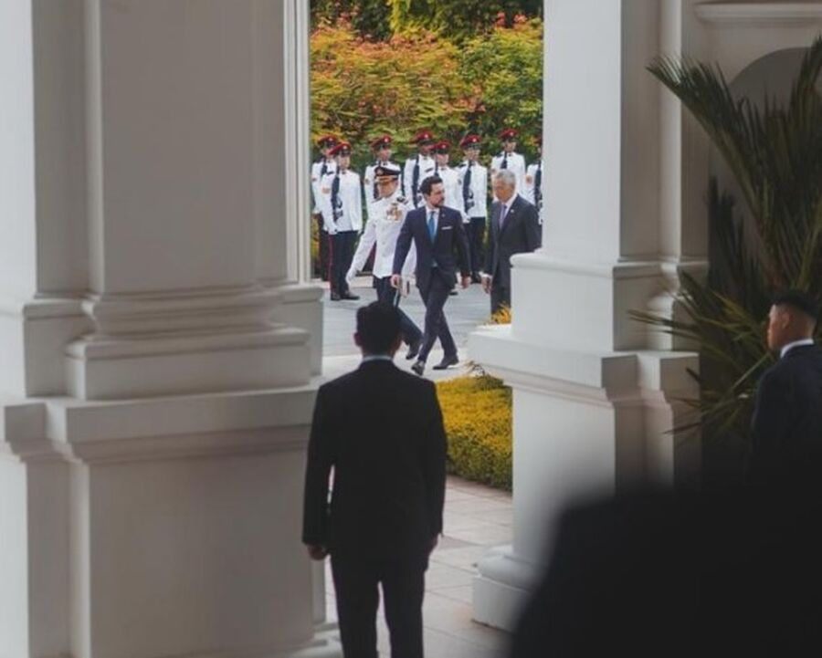 ماذا قال الأمير الحسين ولي العهد