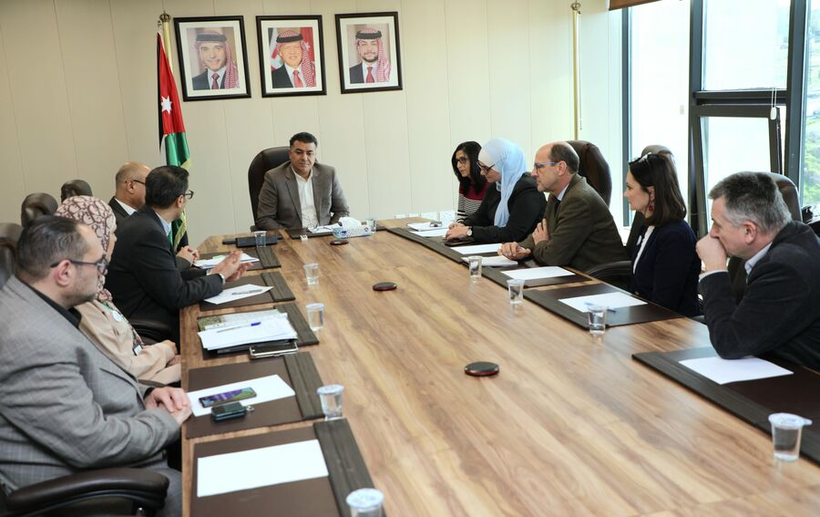 الحنيفات يستقبل خبراء البعثة الاستشارية الأوروبية