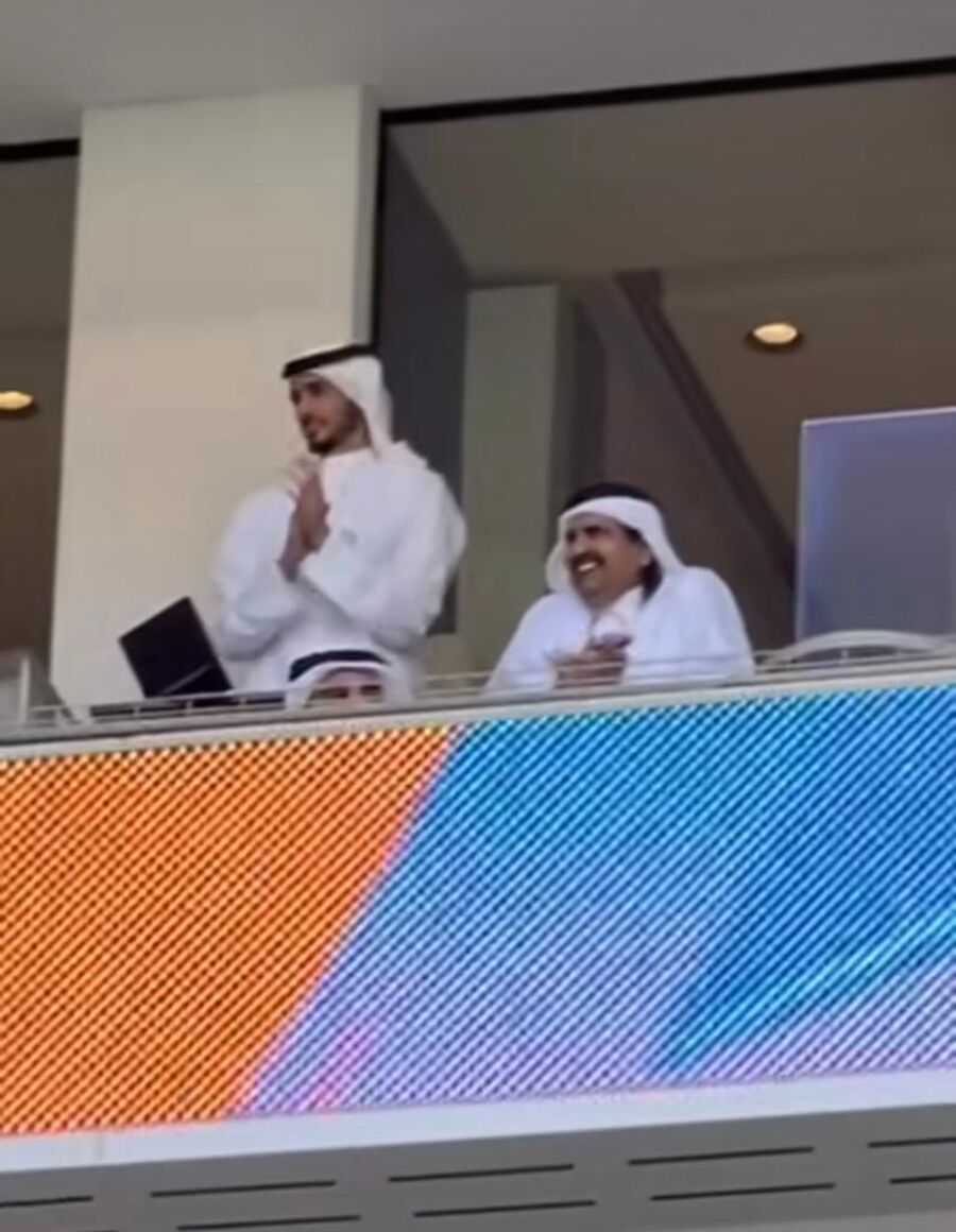 الامير حمد بن خليفة والشيخ جاسم