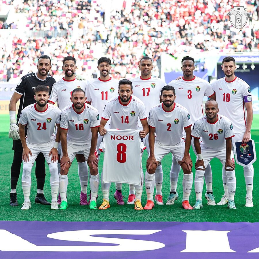 رسميا النشامى بمواجهة العراق