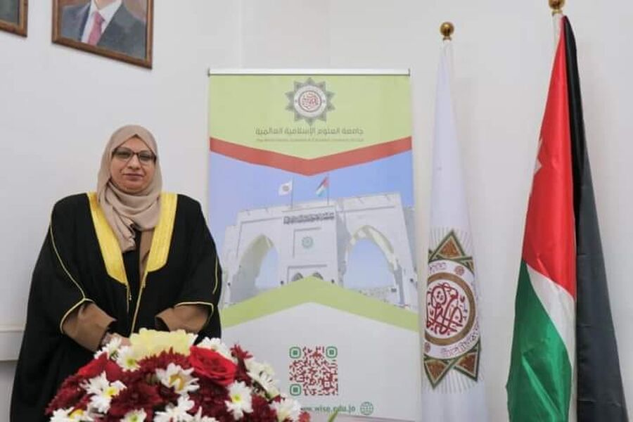 فاتنة حمد.. مبارك الماجستير