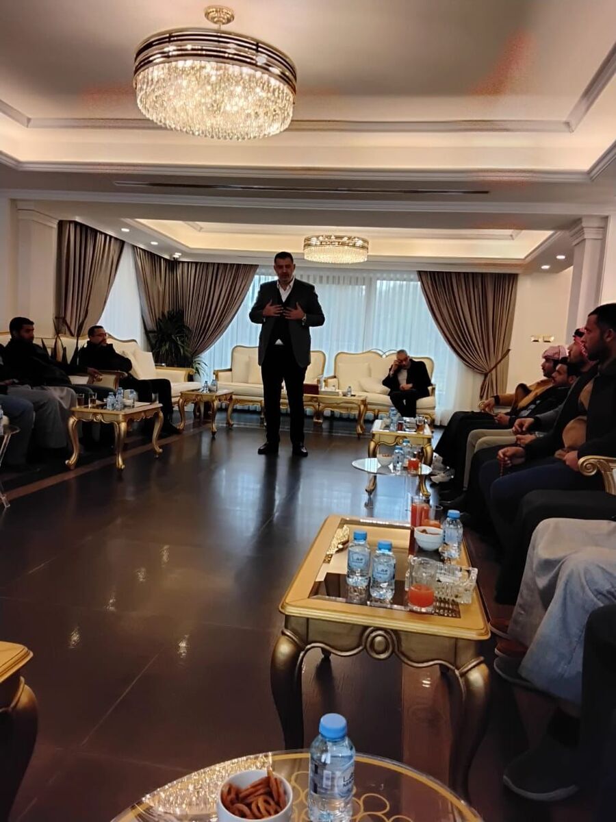 الأمين العام لحزب إرادة يستقبل في