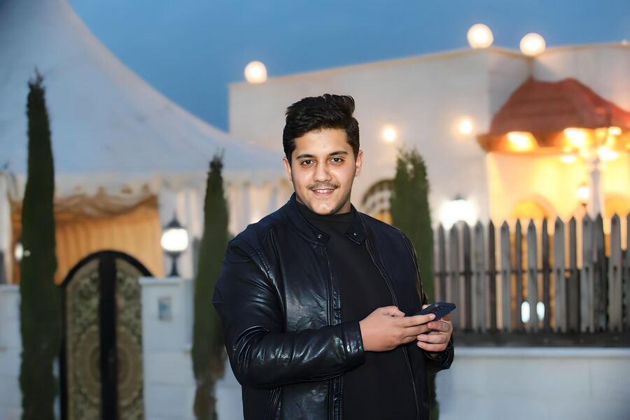 أحمد الشرعاوي الزيود يهنئ نجله برجس