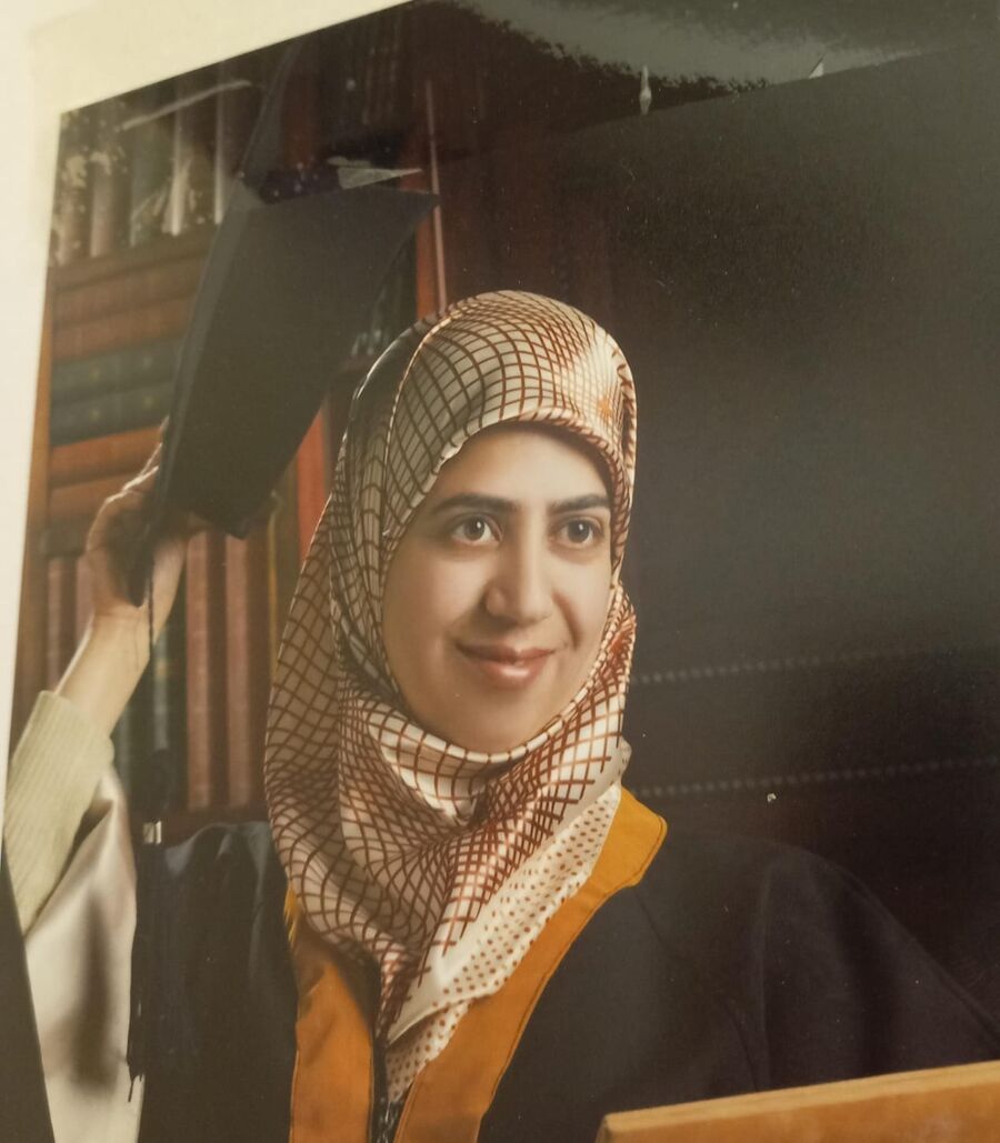 نور الزعبي.. مبارك الدكتوراه