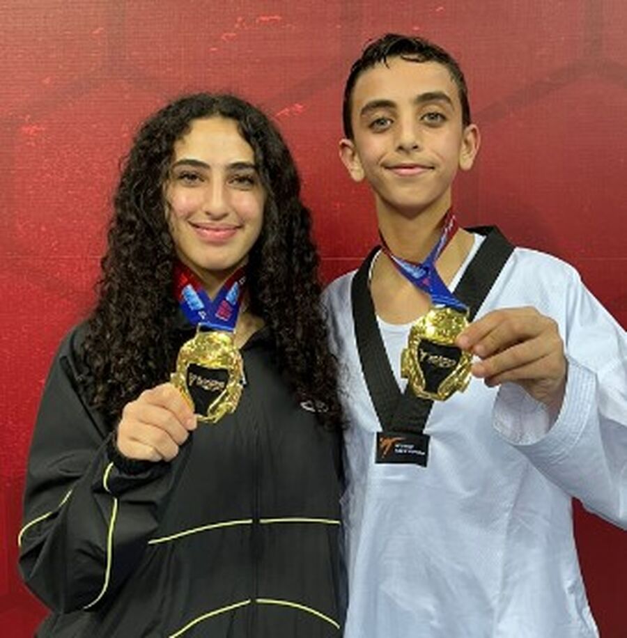 أحمد وميسر الدهامشة يفوزان بلقب بطل