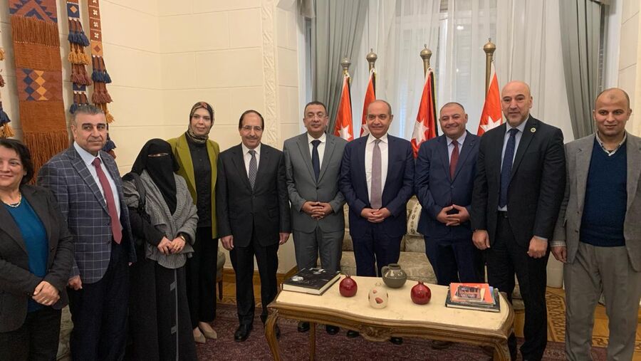 المبيضين يشارك في اجتماع الهيئة العمومية