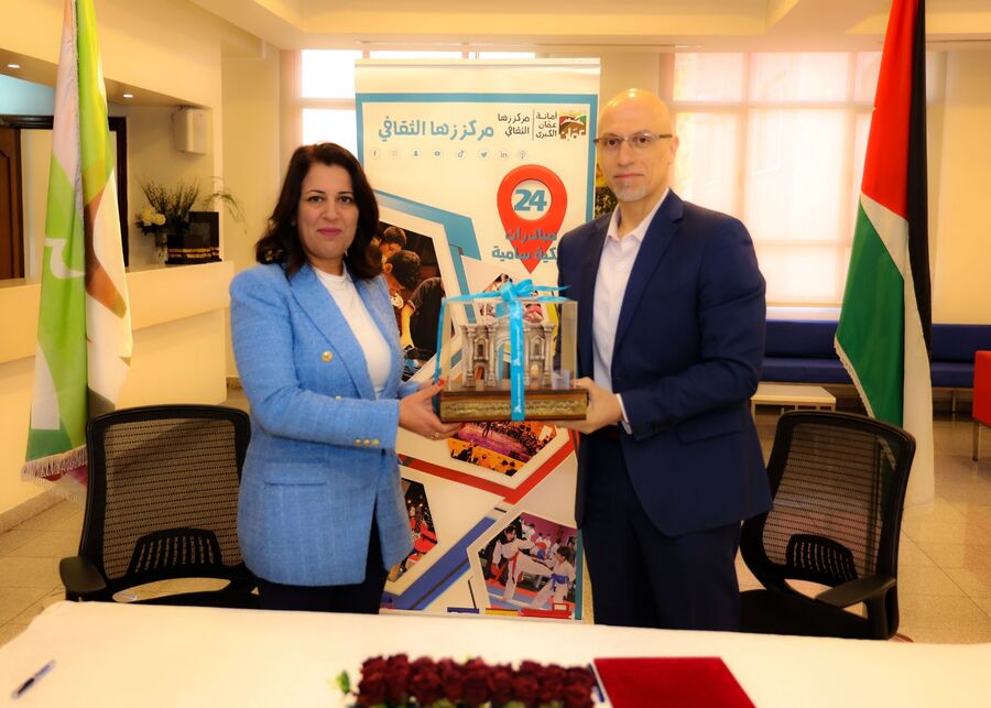 اتفاقية تعاون بين زها الثقافي وجو