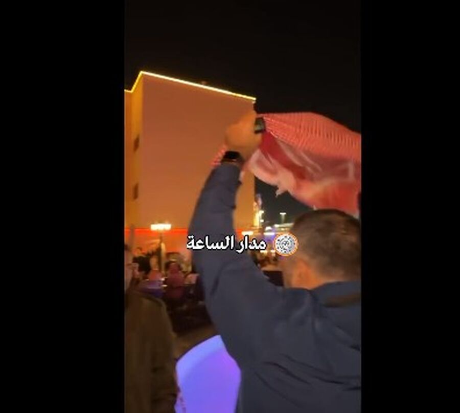 بعد فوز النشامى.. احتفالات اردنية في