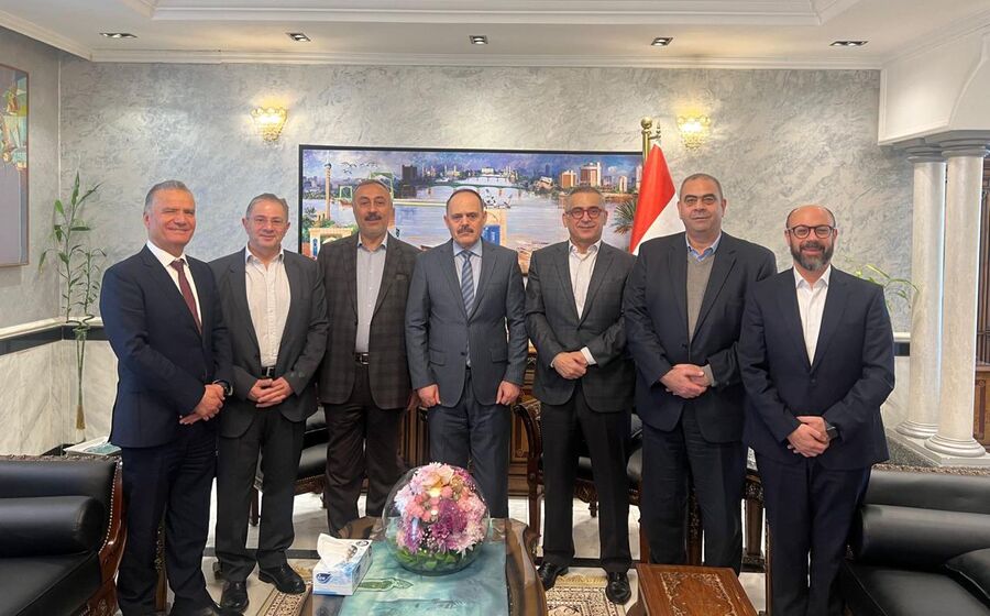 وفد من الجمعية الاقتصادية الأردنية العراقية