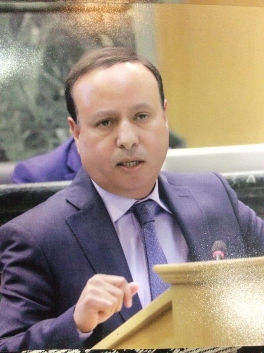 حابس الفايز يهنئ الملك وولي العهد