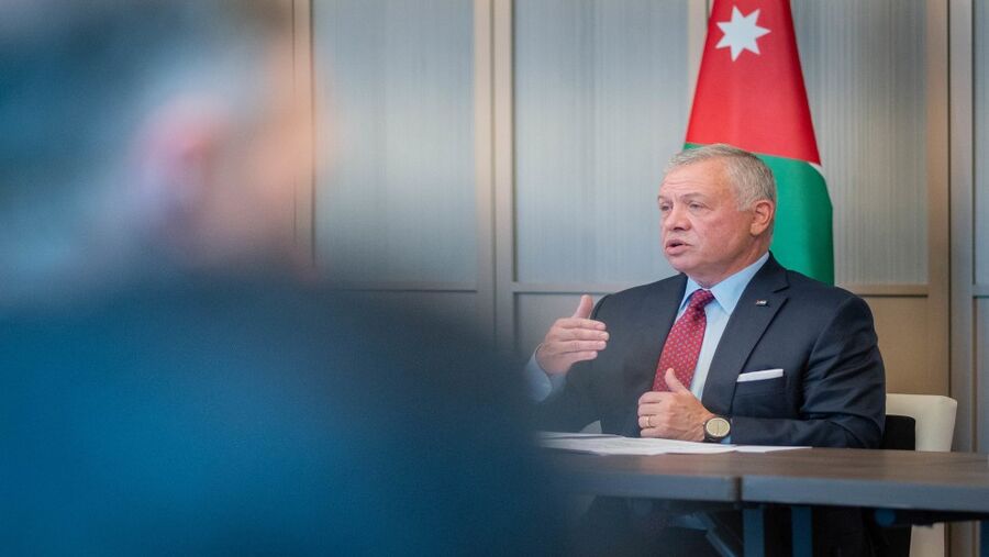 الملك يلتقي بلينكن وهاريس في واشنطن