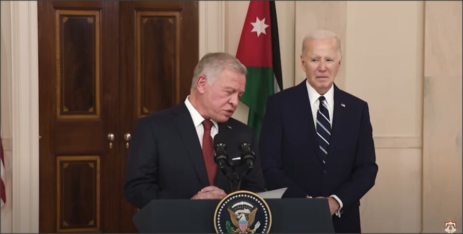 ركزوا على استدارة الملك عبدالله الثاني