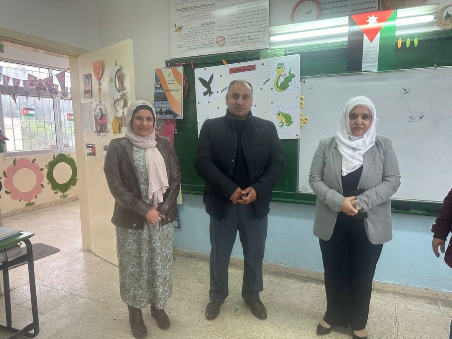 الوريكات تزور مدارس لواء وادي السير