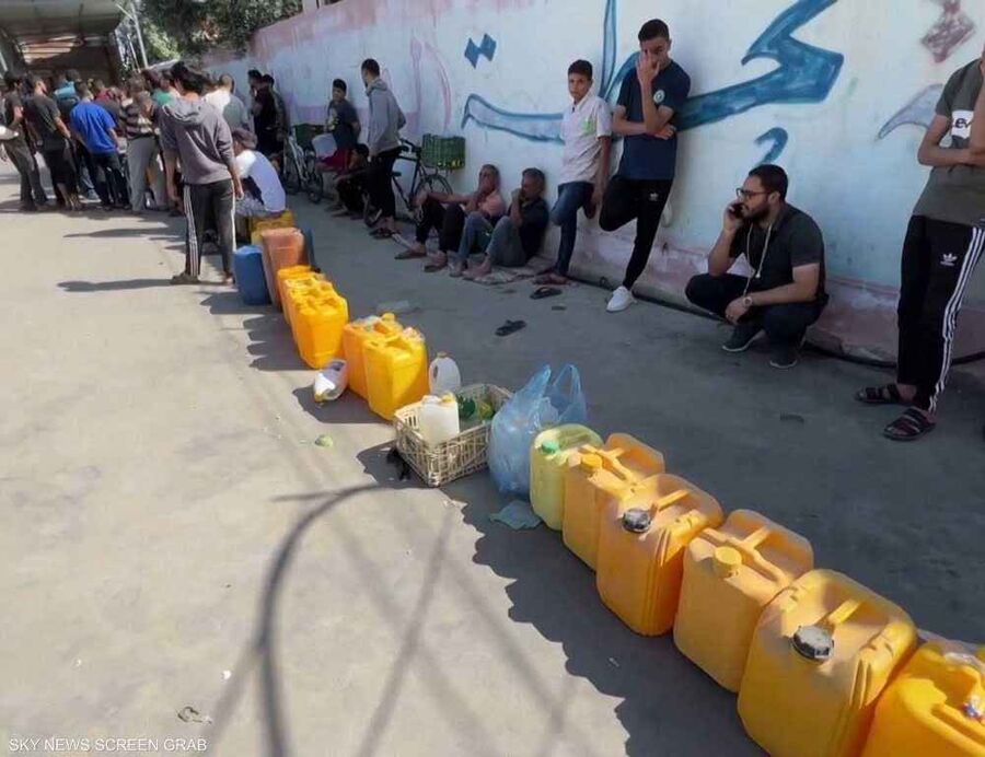 الأونروا: ثلاثة أرباع سكان غزة يشربون