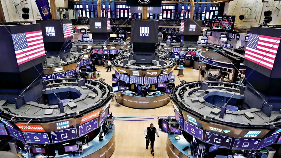 ارتفاع مؤشرات الأسهم الأميركية ألف نقطة